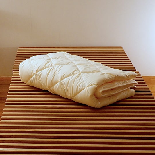 洗えるベッドパッド   (ダクロン(R) FRESH 4穴 中わた）　セミダブル